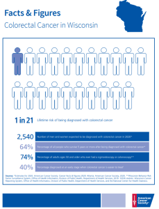 Colorectal Cancer in Wisconsin