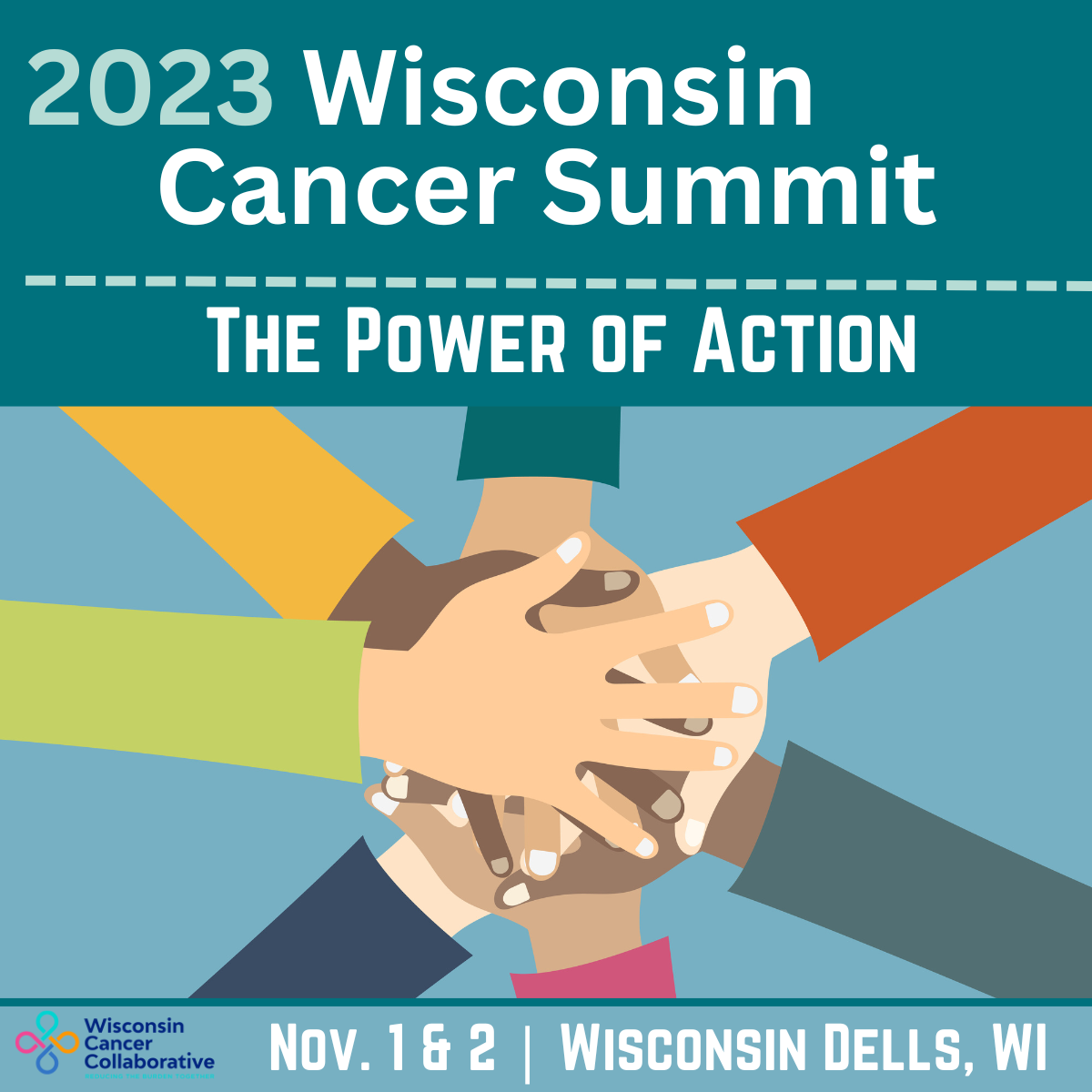 2023 Wisconsin Cancer Summit LinkedIn Post